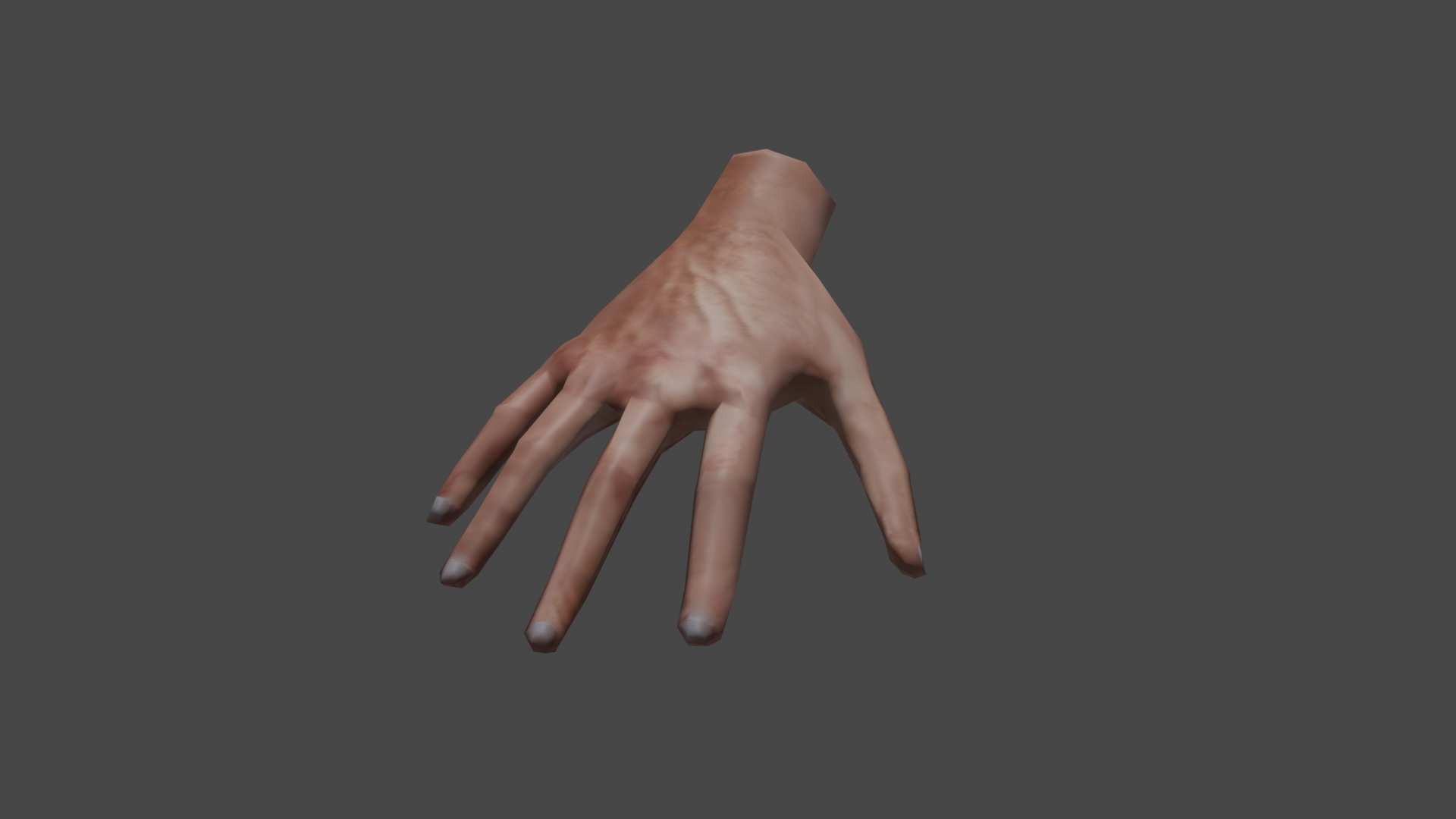 Basic Hand (LOW-POLY) preview image 1